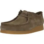 Clarks Veterschoen 'Wallabee' olijfgroen
