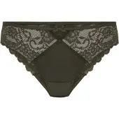 Hunkemoller String 'Liloye Cheekini' donkergroen