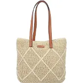 Roeckl Shopper 'SANSIBAR SCHULTERTASCHE MEDIUM' beige / bruin