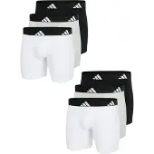 Adidas Boxershorts ' Active Flex Cotton ' zwart / wit