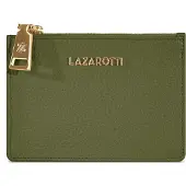 Lazarotti Etui 'Bologna' goud / olijfgroen