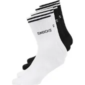 Snocks Sportsokken zwart / wit