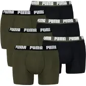 Puma Boxershorts groen / zwart / wit