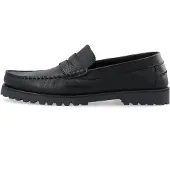 Bianco Mocassins 'Greg' zwart