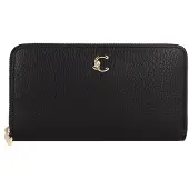 Coccinelle C-Me Portemonnee Leder 18 cm zwart