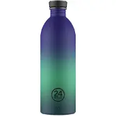 24Bottles Drinkfles 'Urban' riet / violetblauw