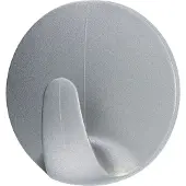 TESA Powerstrips Haken Rond Small - Chroom - 3 Stuks