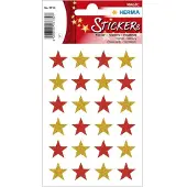 Herma Stickers Ster, glitter - 10 stuks