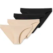Schiesser Slip ' Serie "95/5" ' beige / nachtblauw