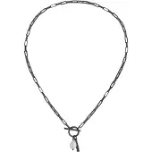 Liebeskind berlin Ketting zwart / parelwit