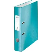 Leitz WOW ordner ijsblauw, rug van 5 cm - 2 stuks