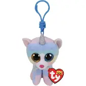 TY Beanie Boo'S Clip Knuffel Kat Heather