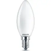 Generique 6x LED lamp E14 | Kaars B35 | Mat | 4000K | 4.3W (40W)