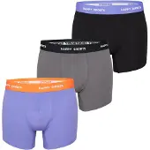 Happy Shorts Boxershorts grijs / sering / zwart