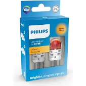 Philips Ultinon Pro6000 BA15s / P21w Amber set 11498AU60X2