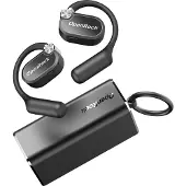 OneOdio - X Black - Draadloze Open-Ear Hoofdtelefoon - Oordopjes - Bluetooth - Lange batterij - Ruisonderdrukking - draadloos - TubeBass Technologie