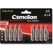 Camelion AA/LR6, alkaline batterijen, verpakking van 8 stuks