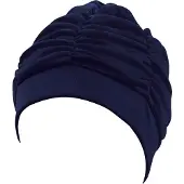 BECO BEERMANN badmuts dames stof donkerblauw