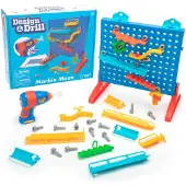 Learning Resources knikkerbaan speelgoed Design & Drill Marble Maze.