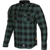 Merlin Sherbrook D30 Zwart Groen Single Layer Motorshirt Maat 4XL