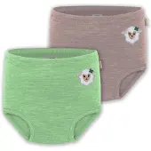 Normani Onderbroek 'Tokoroa' taupe / kiwi