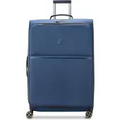 Delsey Trolley 'Turenne Soft' blauw / zwart / zilver