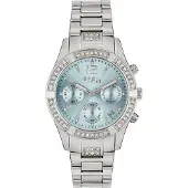 Breil Analoog horloge 'C'est Chic' lichtblauw / zilver