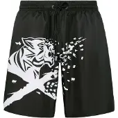 Plein sport Zwemshorts zwart / wit