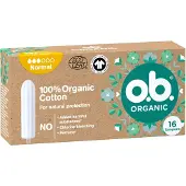 Johnson & Johnson Organic Normal 16.0ks