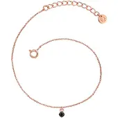 Glanzstücke Armband rose-goud / zwart