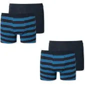 Schiesser Onderbroek nachtblauw / neonblauw
