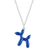 Glanzstücke Ketting blauw / zilver