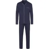 Hanro Pyjama lang ' Day & Night ' navy