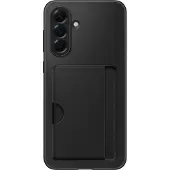 Samsung Galaxy A56 Card Slot Back Cover Zwart