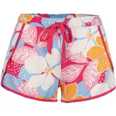 Pj Salvage Pyjamabroek 'Tropical Dreams' crème / lichtblauw / lichtoranje / pink