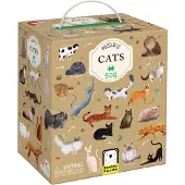 Sonstige Verlage Puzzel liefde voor katten - 500 stukjes