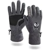 Polar Husky Sporthandschoenen 'Lhotse' grijs / zwart / wit