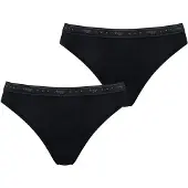 Sloggi Slip zwart / wit