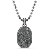 Swarovski sieraden Dextera Octagon hanger 5724595 | zwarte kristallen kogelketting hanger met Octagon vorm, stijlvol en gedurfd