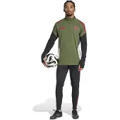 Adidas Bayern München Trainingspak 1/4-Zip Europees 2025-2026 Groen Zwart Rood