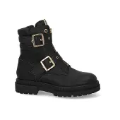 Red-Rag leren enkelboots zwart Meisjes Leer Effen - maat 36