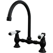 Cucina Praga keukenkraan F7509PNO, Mat zwart