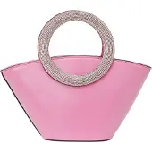 Faina Handtas pink / zilver