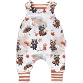 Land-Juwelen Rompertje/body gemengde kleuren / wit