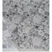 Roeckl Sjaal 'FLOWER WIND' grijs / lichtgrijs