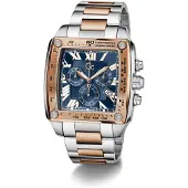 Gc Analoog horloge 'RetroFit' rose-goud / zilver