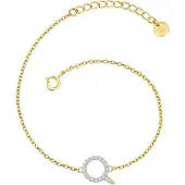 Glanzstücke Armband goudgeel / zilver