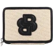 BOSS Portemonnee 'Anett' lichtbeige / zwart