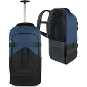 Normani Trolley 'Melano' nachtblauw / zwart