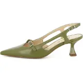 Evita Slingpumps 'PERLA' kaki